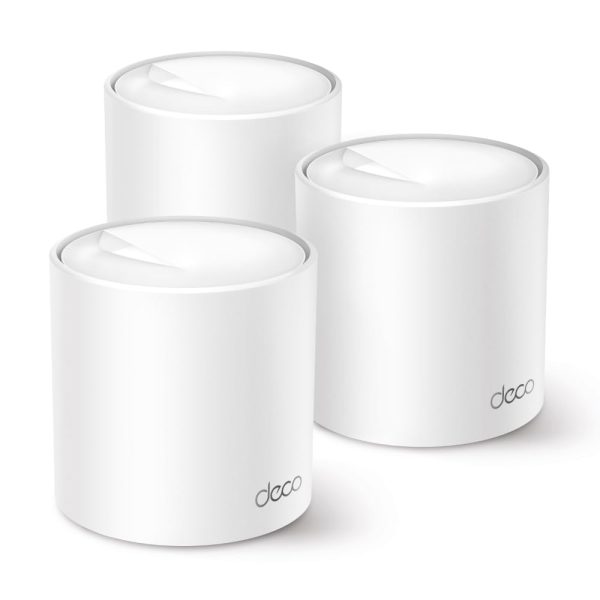 TP-Link Deco X50 AX3000 Mesh WiFi 6 System (3-Pack) – Dual-Band, Gigabit Ports, WPA3 Security