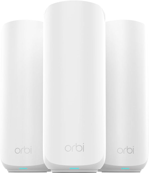 NETGEAR Orbi 370 Series (RBE373) – Dual-Band Wi-Fi 7 Mesh System, 3-Pack