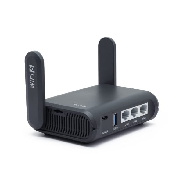 GL.iNet AXT1800 (Slate AX) – Portable Wi-Fi 6 Travel Router with VPN & Gigabit Ports