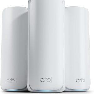NETGEAR Orbi 770 Series (RBE773) – Tri-Band Wi-Fi 7 Mesh System, 3-Pack