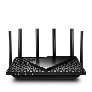 TP-Link Archer AXE75 Tri-Band WiFi 6E Router – AX5400, Gigabit Ports, USB 3.0, WPA3 Security