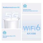 TP-Link Deco X50-5G – Wi-Fi 6 AX3000 5G Router with SIM Slot & Mesh Support