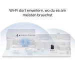 TP-Link RE655BE Tri-Band WiFi 7 Range Extender – BE9300, EasyMesh, 2.5G LAN, WPA3