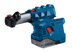 Bosch Professional 18V System Cordless Hammer Drill GBH 18V-22 (SDS plus, incl. 2x 4.0Ah Battery, GAL 18V-40 Fast Charger, L-BOXX) - In cardboard box, GDE 18V-12