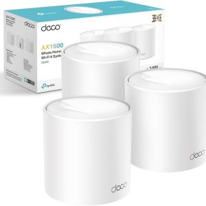 TP-Link Deco X10 (3-Pack) – AX1500 Whole Home Mesh Wi-Fi 6 System