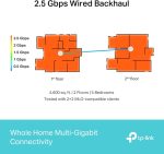 TP-Link Deco BE65 – BE9300 Tri-Band Wi-Fi 7 Mesh Router (1-Pack)