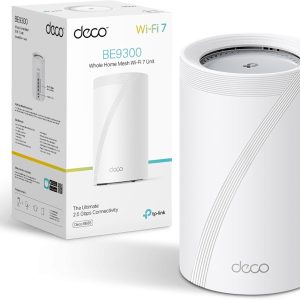 TP-Link Deco BE65 – BE9300 Tri-Band Wi-Fi 7 Mesh Router (1-Pack)