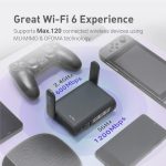 GL.iNet AXT1800 (Slate AX) – Portable Wi-Fi 6 Travel Router with VPN & Gigabit Ports