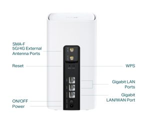 TP-Link Archer NX200 – LTE Wi-Fi 6 Router AX1800 with SIM Slot & Gigabit Ports