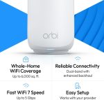 NETGEAR Orbi 370 Series (RBE373) – Dual-Band Wi-Fi 7 Mesh System, 3-Pack