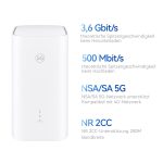 5G CPE 5s H153 WiFi 6 AX3000 Router – SIM Support, High-Gain Antennas, Mesh+