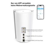 TP-Link Deco X50-5G – Wi-Fi 6 AX3000 5G Router with SIM Slot & Mesh Support