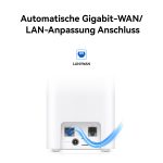 5G CPE 5s H153 WiFi 6 AX3000 Router – SIM Support, High-Gain Antennas, Mesh+