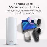 NETGEAR Orbi 770 Series (RBE773) – Tri-Band Wi-Fi 7 Mesh System, 3-Pack