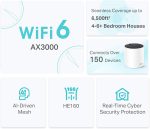 TP-Link Deco X55 (3-Pack) – AX3000 Whole Home Mesh Wi-Fi 6 System