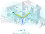 TP-Link Deco X55 (3-Pack) – AX3000 Whole Home Mesh Wi-Fi 6 System