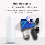 NETGEAR Orbi 370 Series (RBE373) – Dual-Band Wi-Fi 7 Mesh System, 3-Pack