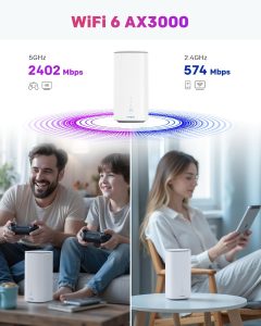 STRONG 5G WiFi Router – Wi-Fi 6 AX3000 Mobile Hotspot with Dual LAN