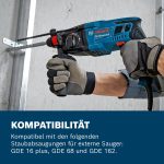 Bosch PRO Hammer Drill GBH 2-21 (SDS plus, incl. Keyless Chuck with SDS plus Adapter, Auxiliary Handle, Cloth, Depth Stop, Carry Case)
