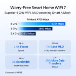 ASUS RT-BE92U BE9700 Tri-Band WiFi 7 Router – AiMesh, VPN & Advanced Security