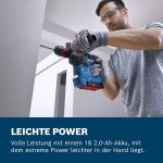 Bosch PRO 18V System Cordless Hammer Drill GBH 18V-18 X (ONECHUCK, incl. L-BOXX 136)