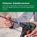 Bosch Cordless Hammer Drill UniversalHammer 18V (1x 4.0Ah Battery; 18V System; Drilling, Hammer Drilling, Chiselling & Screwdriving; in Case)