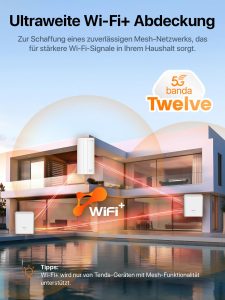 Tenda 5G01 – 5G Wi-Fi 6 Router for Nano SIM with Gigabit Port & Mesh+