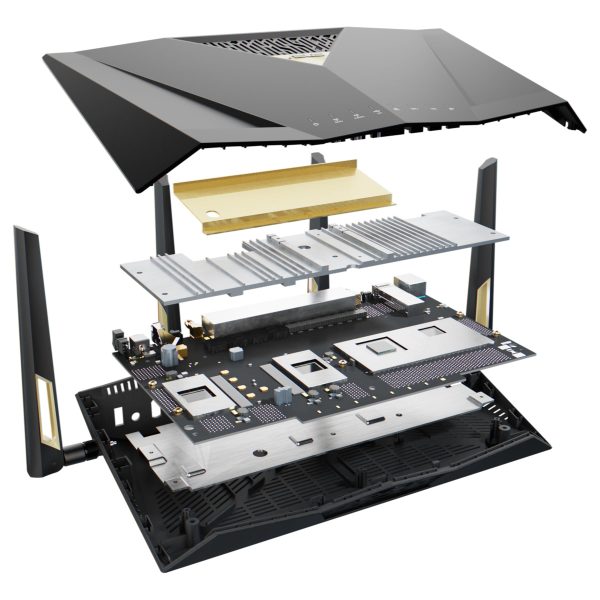 ASUS RT-BE88U Dual-Band WiFi 7 Router – AiMesh, 10G & 2.5G Ports, VPN Support
