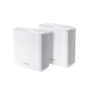 ASUS ZenWiFi XT8 AX6600 WiFi 6 Mesh System – 2-Pack, AiMesh, 2.5G WAN & AiProtection