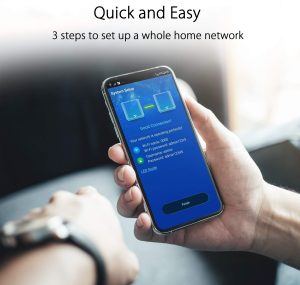ASUS ZenWiFi XT8 AX6600 WiFi 6 Mesh System – 2-Pack, AiMesh, 2.5G WAN & AiProtection