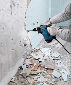 Bosch Professional Rotary Hammer GBH 3-28 DFR (incl. Cloth, 13mm Keyless Chuck, Quick-Change SDS plus Chuck, Auxiliary Handle, Grease Tube, Case)