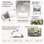 TP-Link Tapo H500 HomeBase – Smart Hub with 16GB Storage, Expandable to 16TB