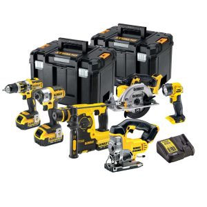 DeWalt DCK699M3T 18V XR 6-Piece Cordless Power Tool Kit incl. 3x 4.0Ah Batteries