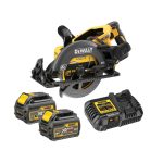 DeWalt DCS577T2-GB 54V XR FLEXVOLT High-Torque 190mm Circular Saw incl. 2x DCB546 Batteries