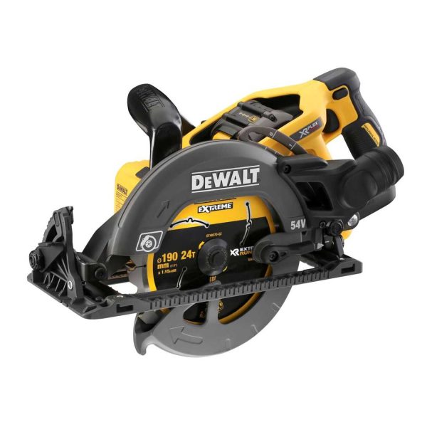 DeWalt DCS577T2-GB 54V XR FLEXVOLT High-Torque 190mm Circular Saw incl. 2x DCB546 Batteries