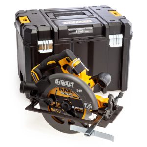DeWalt DCS578NT-XJ 54V XR FLEXVOLT 190mm Brushless Circular Saw, Body Only, in TSTAK Case