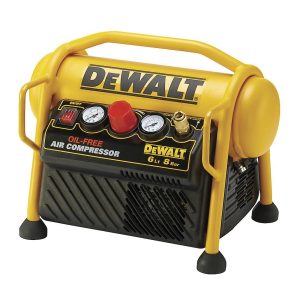 DeWalt DPC6MRC-GB 230V 1.5HP Mini Roll Cage Air Compressor 6 Litre