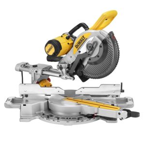 DeWalt DWS727 250mm Dual-Bevel Slide Mitre Saw with XPS