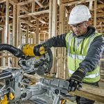 DeWalt DWS727 250mm Dual-Bevel Slide Mitre Saw with XPS