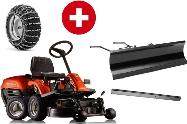 Husqvarna Rider R 112C incl. Combi 85 Cutting Deck