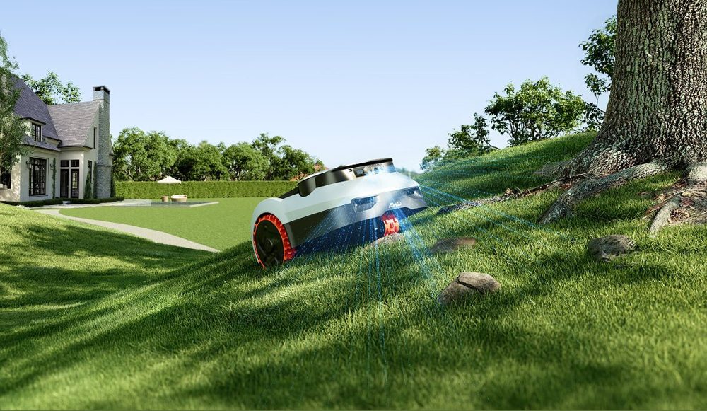Segway Navimow i210E AWD All-Wheel-Drive Robotic Lawn Mower Segway Navimow i210E AWD All-Wheel-Drive Robotic Lawn Mower
