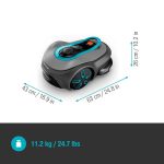 GARDENA smart SILENO free Set 800 Wire-Free Robotic Lawn Mower
