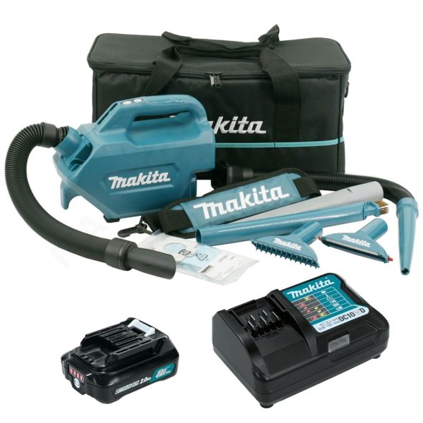 Makita CL121DWA 12V Max CXT Vacuum Cleaner incl. 1x 2.0Ah Battery
