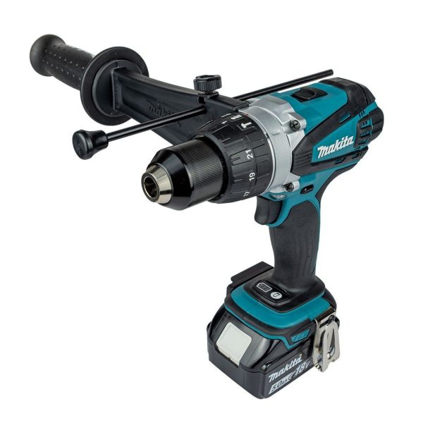 Makita DLX2145TJ 18V Twin Kit DHP458 Combi Drill & DTD152 Impact Driver incl. 2x 5.0Ah Batteries