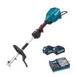 Makita UX01GD202 40V Max XGT Brushless Split-Shaft Multi-Tool Power Unit incl. 2x 2.5Ah Batteries