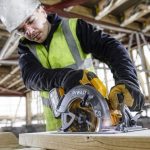 DeWalt DCS578NT-XJ 54V XR FLEXVOLT 190mm Brushless Circular Saw, Body Only, in TSTAK Case